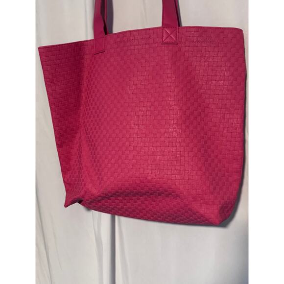 Bath & Body Works Large Pink Tote Bag - 17.5"x14" - Picture 4 of 9